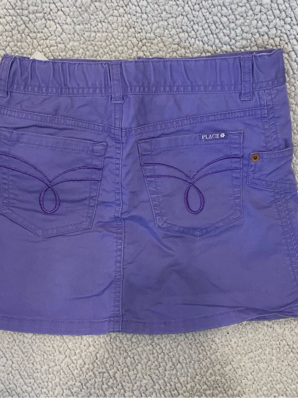 Lot of 4 Girls' Shorts & Skort Pink, Purple, Beige. Size 8 - Picture 10 of 15